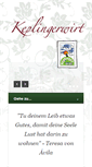 Mobile Screenshot of keplingerwirt.at